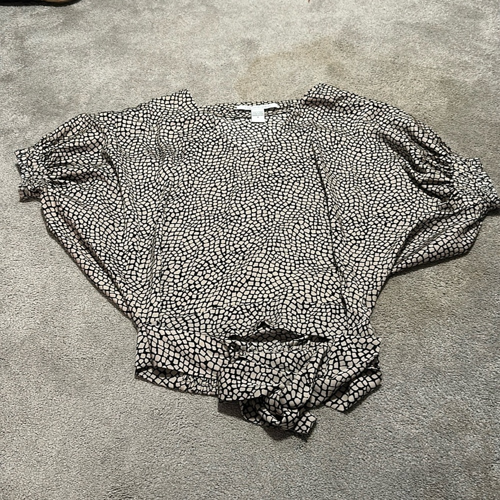 Diane von Furstenberg silk blouse